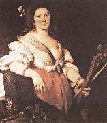 Bernardo Strozzi, Joueuse de viole de gamb Bernardo Strozzi